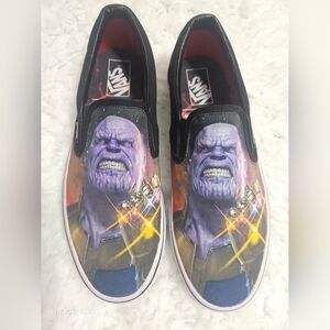 Vans Marvel Graphic Slip-On Shoes